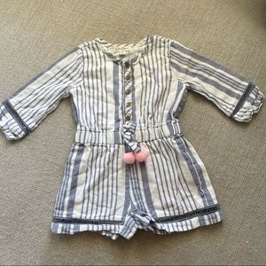 Jessica Simpson 12m Striped Romper
